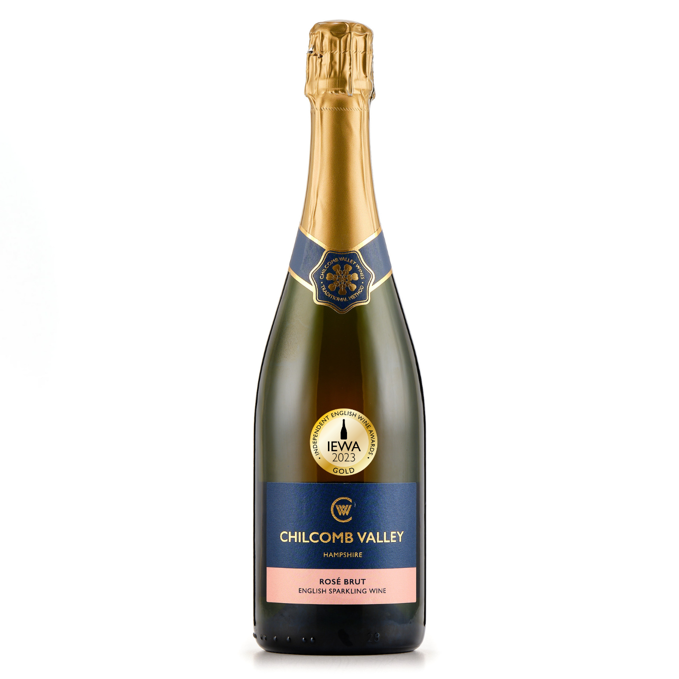 Chilcomb Valley Rosé Brut, Hampshire (3x75cl case) (2022)