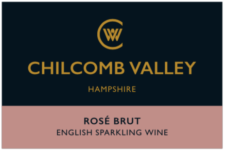 Chilcomb Valley Rosé Brut, Hampshire (3x75cl case) (2022)